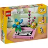 Image de La machine à écrire avec des fleurs LEGO Creator 31169