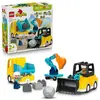 Image de Les véhicules de chantier 3-en-1 LEGO Duplo 10475