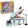 Image de Décoration musicale : piano et chat LEGO Creator 31392