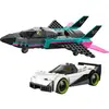 Image de LEGO - Le Jet Contre La Voiture City Lego-60489