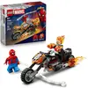 Image de Spider-Man et sa moto contre Ghost Rider LEGO Marvel Super Heroes  76335