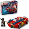 Image de Spider-Man et sa voiture contre Wolverine vénomisé LEGO Marvel Super Heroes  76336