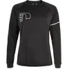 Image de T-shirt manches longues femme Newline core 130001-0060 Noir S