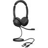 Image de Jabra Evolve2 30 SE USB-A MS Stéréo avec adaptateur USB-C/A Noir