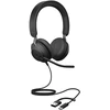 Image de Jabra Evolve2 40 SE USB-C/A MS Stéréo Noir