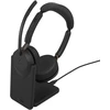 Image de Jabra Evolve3 65 Link390A MS Stéréo + socle de charge