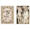 Image de Jumeaux Royaux petit(e) soeur & frère souris dans leur boîte assortie