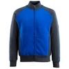 Image de Sweat zippé amberg sweat zippé amberg bleu t2xl 2xl 300 - 400 g entre 1 et 3 bleu coton / polyester sweat 1 pièce(s) - mascot
