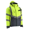 Image de Parkas grand froid hastings parka hastings haute visibilité jaune fluo / marine foncé tm 200 - 300 g m polyester 7 et plus parka 1 pièce(s) classe 3 b