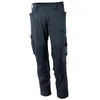 Image de Pantalon stretch advanced avec poches genouillères 200 - 300 g 7 et plus bleu pantalon 43 1 pièce(s) pantalon advanced marine t43 nylon / élasthanne -