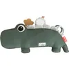 Image de Peluche d'activités vibrante Croco vert