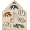 Image de Puzzle à encastrer en bois Deer Friends (7 pièces)