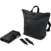 Image de Sac à dos à langer noir