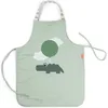Image de Tablier enfant imperméable Happy clouds Vert