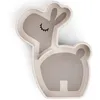 Image de Assiette en silicone avec ventouse Lalee Sable
