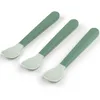 Image de Lot de 3 cuillères bébé Easy-grip vert