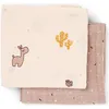 Image de Lot de 2 langes Lalee Rose (65x65 cm)