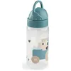 Image de Gourde à paille Tiny farm Bleu (350 ml)