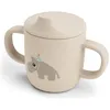 Image de Tasse à bec à 2 anses en silicone Celebration Sable