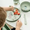 Image de Coffret repas Foodie avec gobelet 360° Tiny trails Vert