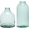 Image de Vases Hubsch Interior Modest (x2) Vert 17x21/14x28 cm 280502