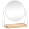 Image de Miroir de table Hubsch Interior Smize Blanc 21x10x25 cm 210506