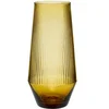 Image de Vase Hubsch Interior Ripple Jaune 9x26 cm 480802