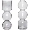 Image de Vases Hubsch Interior Circle (x2) Gris 12x35/12x35 cm 660904