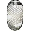 Image de Vase Hubsch Interior Swirl Blanc 15x28 cm 281104