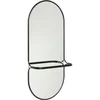 Image de Miroir mural Hubsch Interior Carry Noir 46x21x102 cm 021101