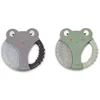 Image de Lot de 2 anneaux de dentition animaux gris et vert