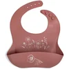 Image de Bavoir silicone imprimé Fleurs d'automne