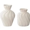 Image de Vase en céramique House Nordic (x2) Blanc 8,8x11,8 cm/10,5x14,5 cm 4441780