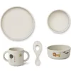 Image de Coffret repas en silicone Vivi Safari sandy mix (4 pièces)