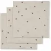 Image de Lot de 3 langes en mousseline Cherry Blush (65 x 65 cm)