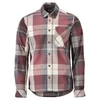 Image de Chemise flanelle customized 200 - 300 g l entre 1 et 3 rouge coton / polyester chemise 1 pièce(s) chemise flanelle carreaux bordeaux tl - mascot