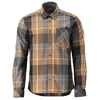 Image de Chemise flanelle customized 200 - 300 g l entre 1 et 3 coton / polyester marron chemise 1 pièce(s) chemise flanelle carreaux brun tl - mascot