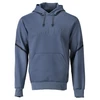 Image de Sweat capuche polaire customized 2xl 300 - 400 g entre 1 et 3 bleu sweat 1 pièce(s) élasthanne , polyester recyclé sweat à capuche polaire bleu gris t