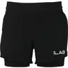 Image de Short 2 en 1 femme Elite Lab Core Noir 34 EL234501-1001