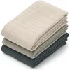 Image de Lot de 3 langes Lewis Dove Blue Mix (65 x 65 cm)