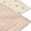 Image de Lot de 2 langes Lewis Mini Leo-Peach (65 x 65 cm)