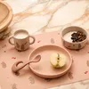 Image de Coffret repas en silicone Vivi Wild Child-Rosey (4 pièces)
