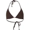 Image de Haut de maillot de bain femme Athlecia Sherrill Marron 40 EA251488-1294