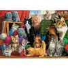 Image de Puzzle 1000 pièces : Rencontre féline Trefl-10555