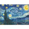 Image de Puzzle 1000 pièces : Art Collection - La nuit étoilée, Van Gogh Trefl-10560