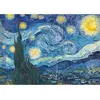 Image de Puzzle 1000 piÃ¨ces : Art Collection - La nuit Ã©toilÃ©e, Van Gogh