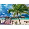 Image de Puzzle 1000 piÃ¨ces :  Unlimited Fit Technology : Plage paradisiaque, Bora-Bora
