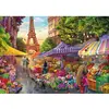 Image de Puzzle 1000 pièces : Tea Time : Marché aux Fleurs, Paris Trefl-10799