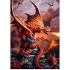 Image de Puzzle 1000 piÃ¨ces Premium Plus : Dragon de Feu - Fantasy Collection