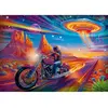 Image de Puzzle 1000 piÃ¨ces : La ChevauchÃ©e Sauvage